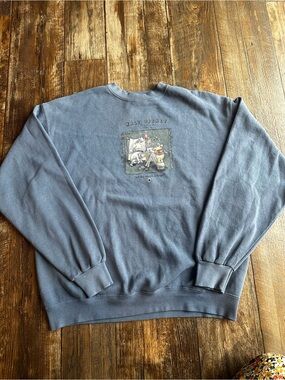 90s Vintage Winnie The Pooh Crew Neck Disney Store Studios Movie Graphic Sz S